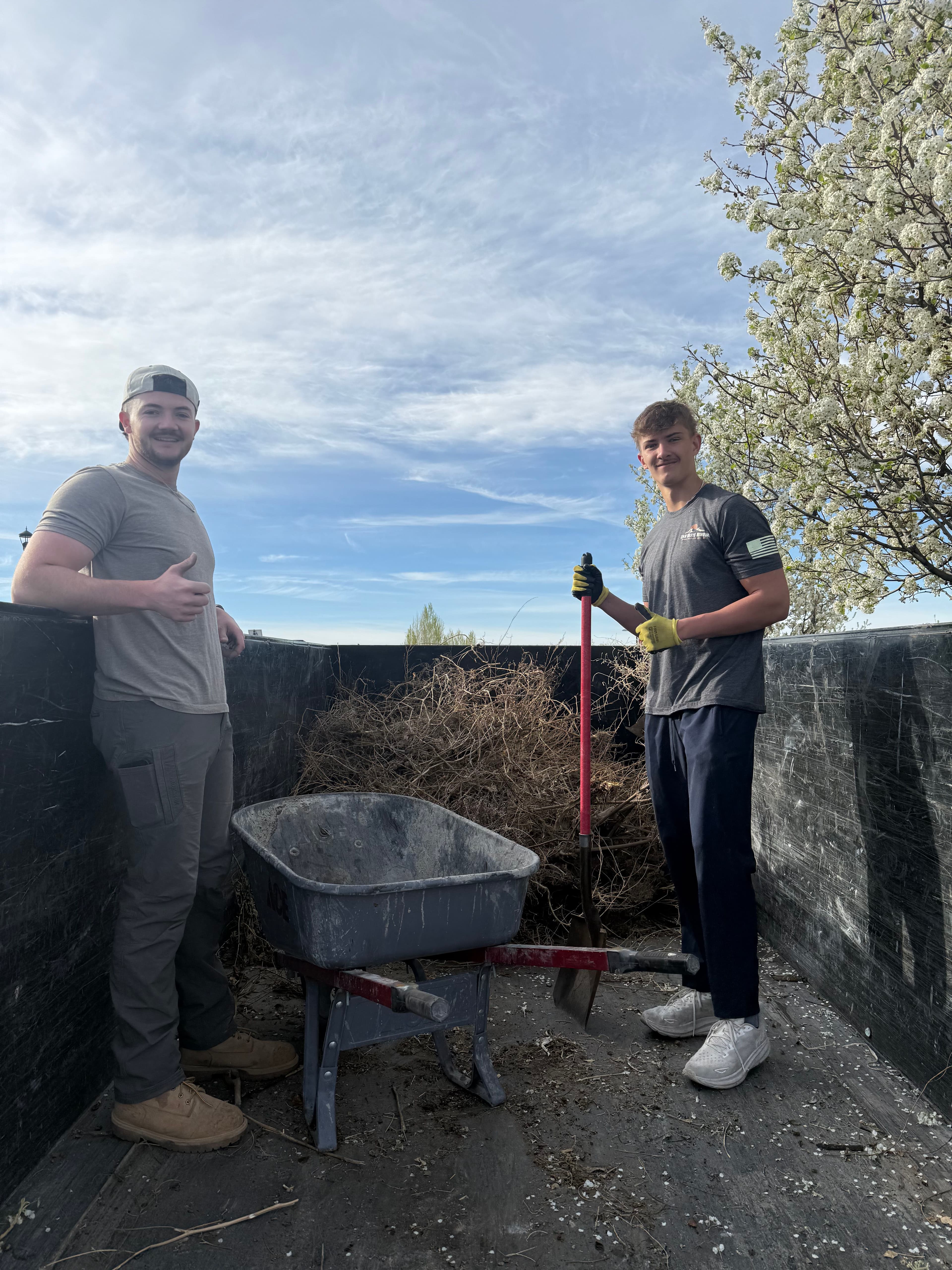 Project Yard Cleanup Success in Vineyard Utah image