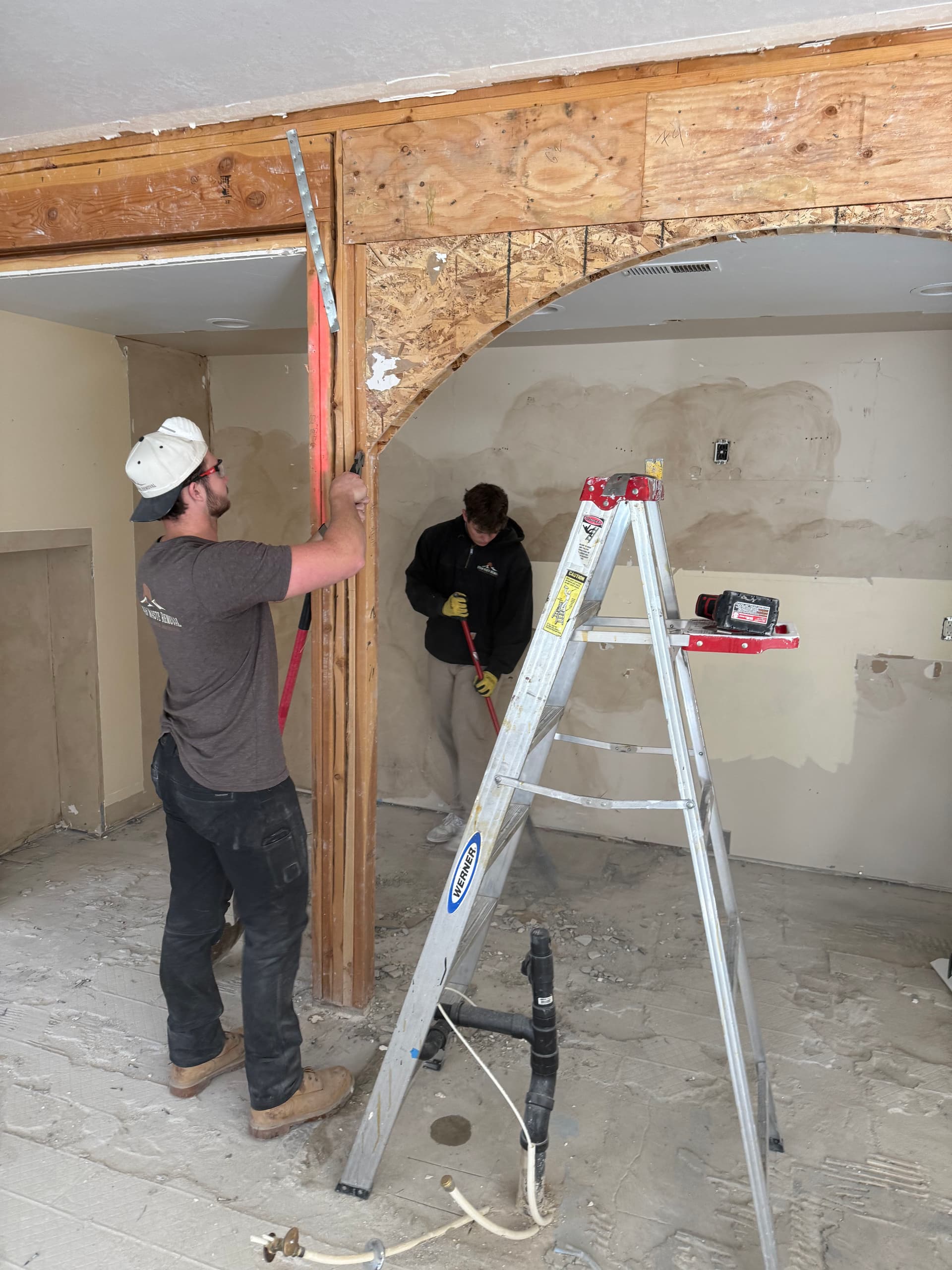 Gallery photos for Precision Basement Demolition in Action: Image #1