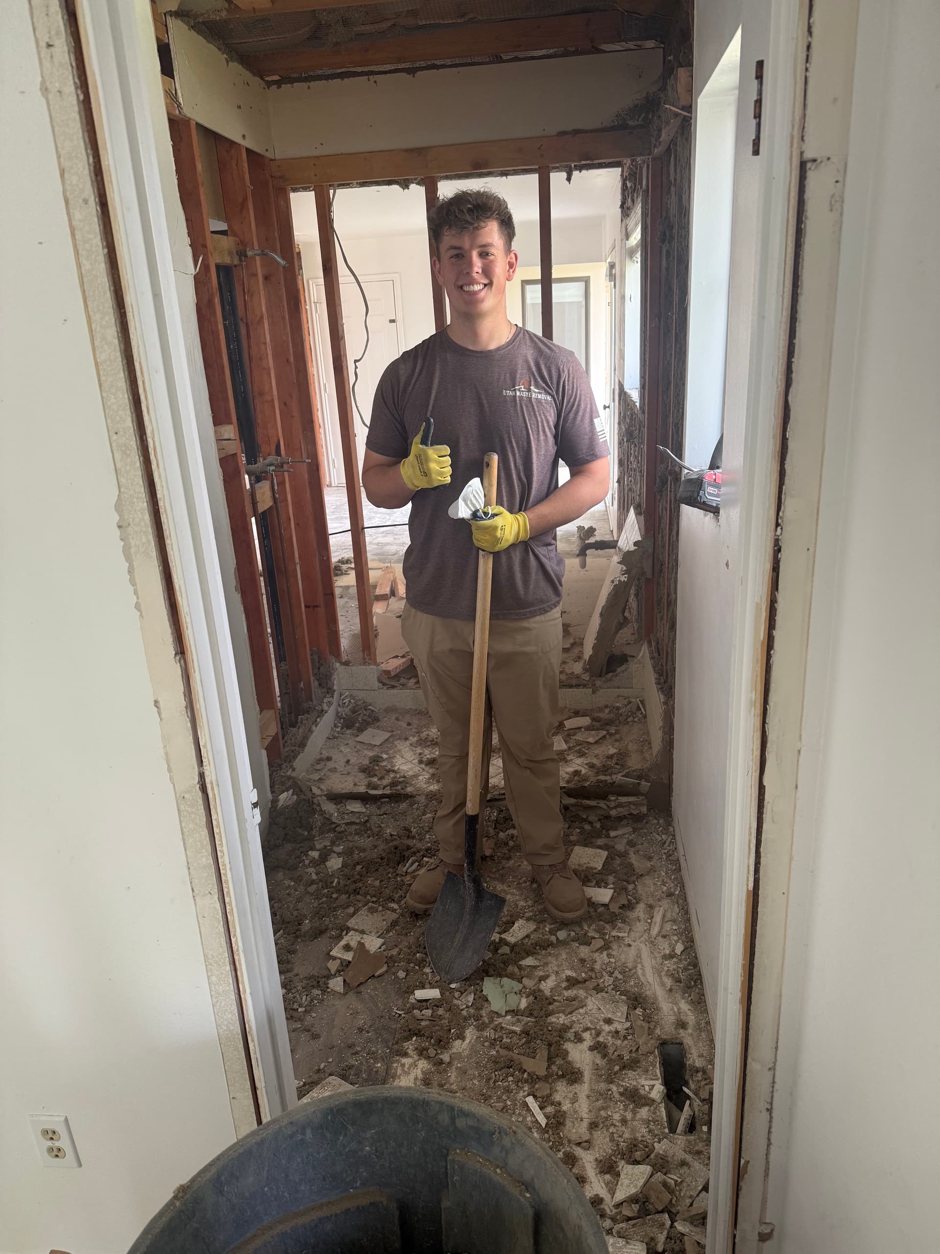 Full Interior Demo for a Utah House Flip image