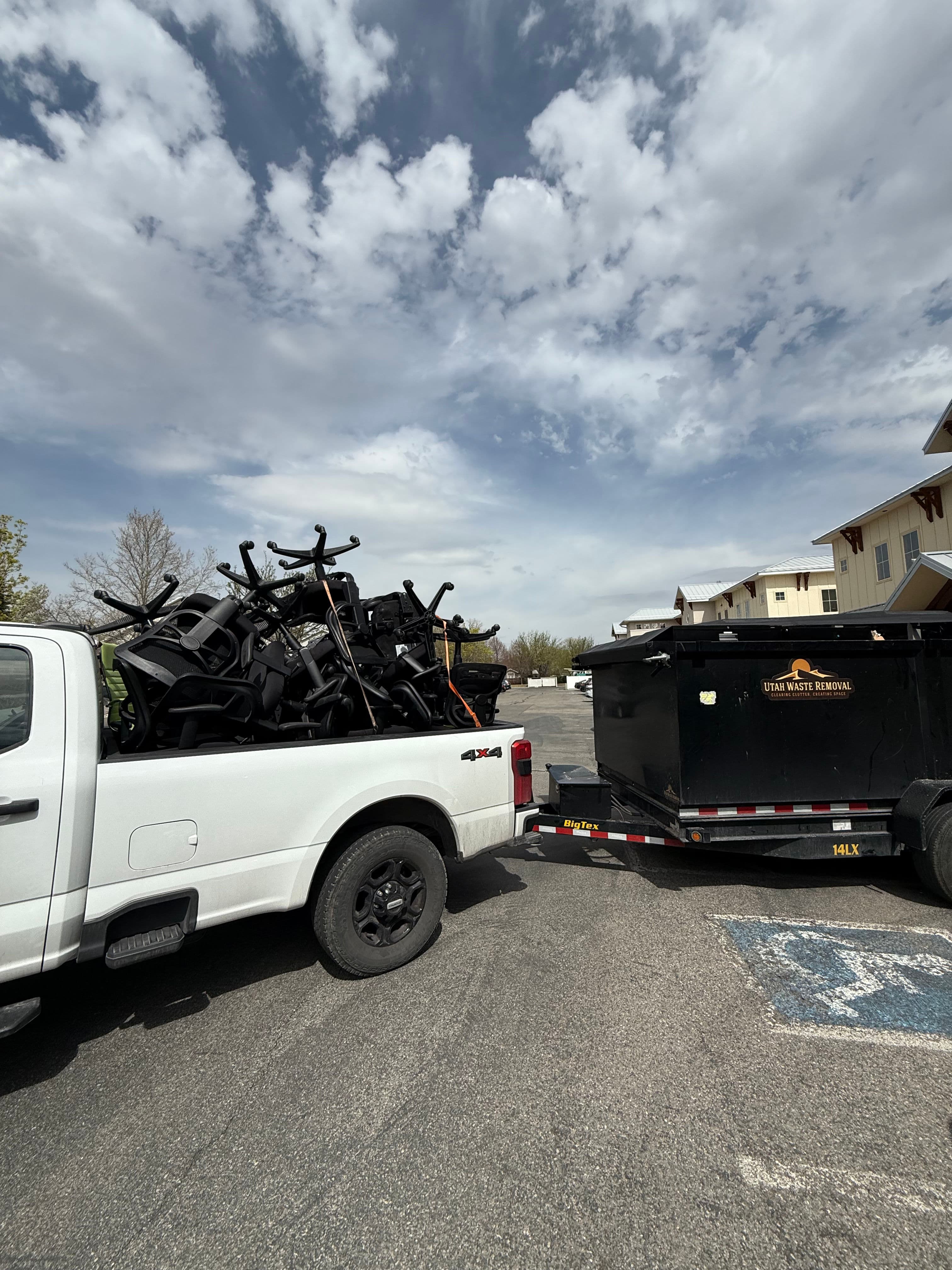 Project Office Clean Out Success in West Jordan Utah image
