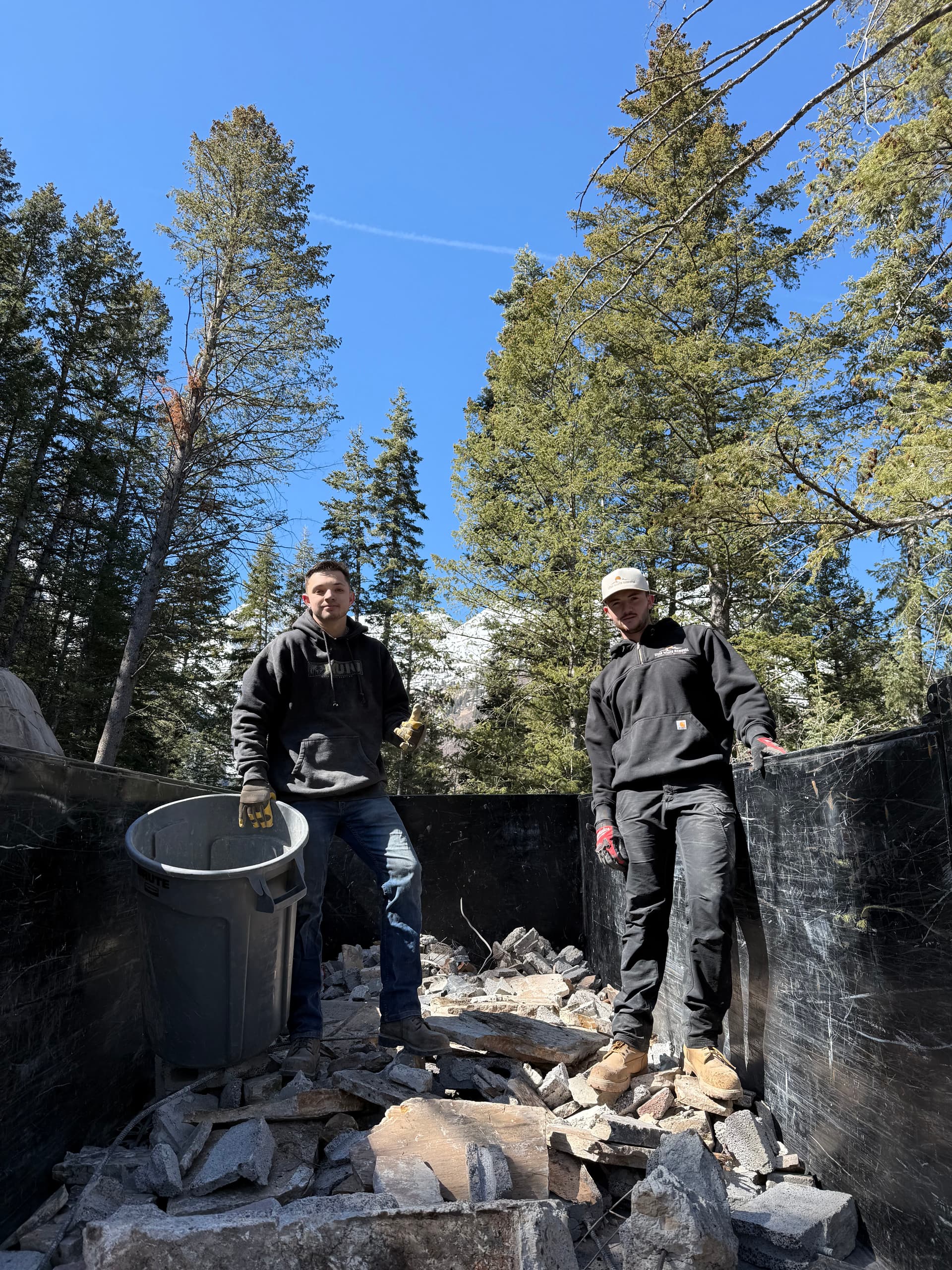 Chimney Brick Cleanup in the Utah Mountains image