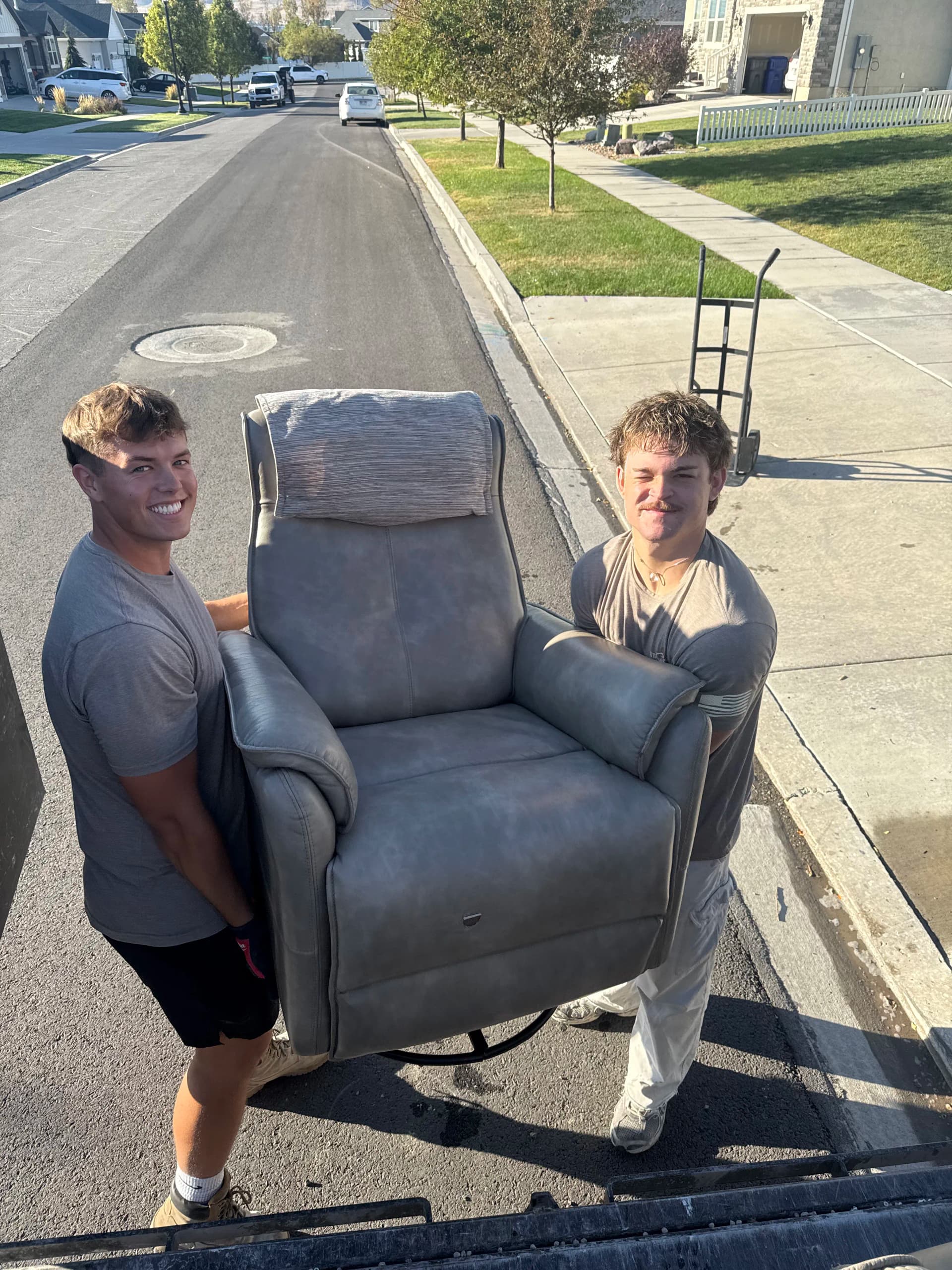 Bulky Recliner Removed From a Saratoga Springs Home image