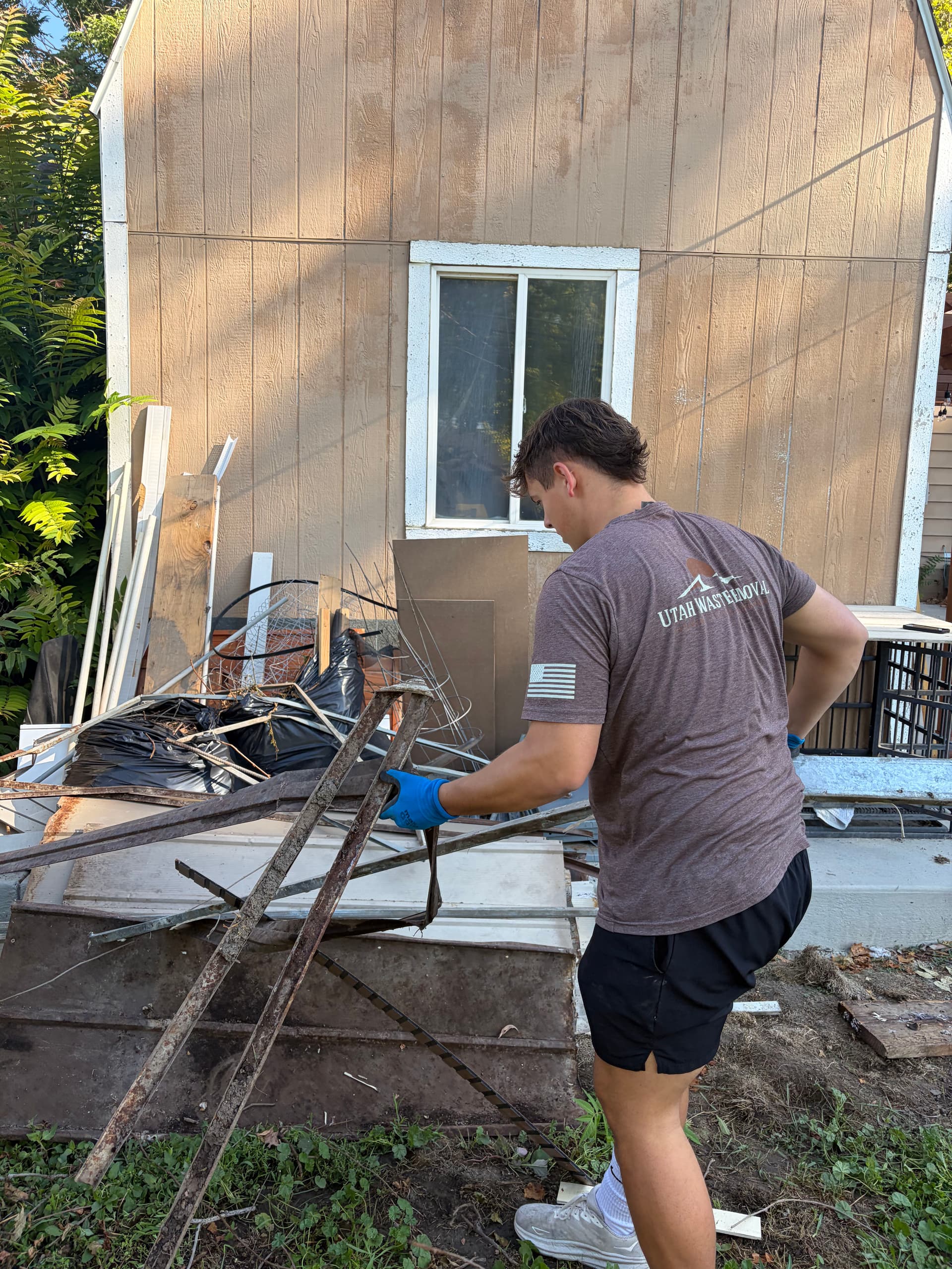 Backyard Debris Cleanup in Pleasant Grove image