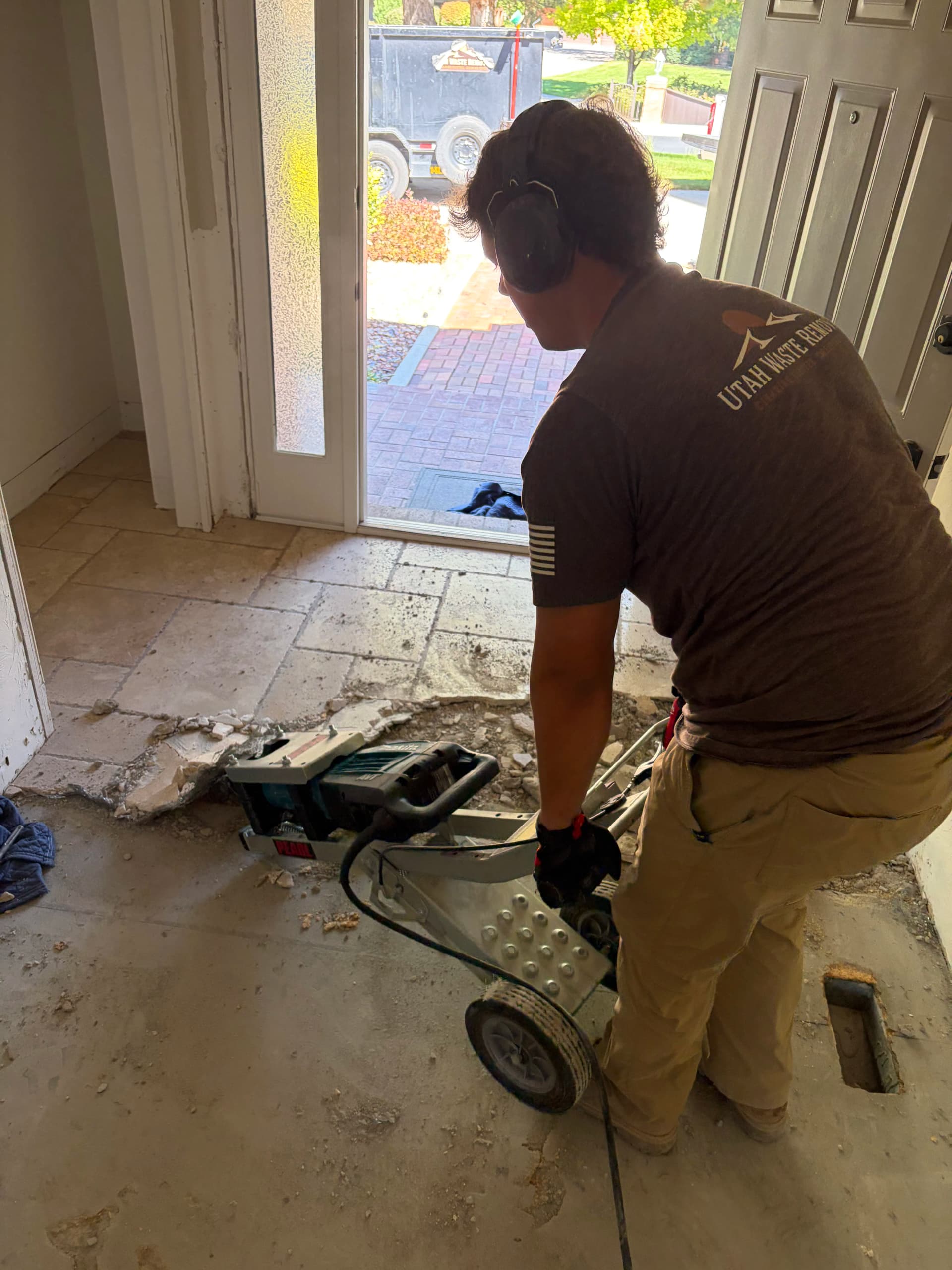 Tile Demo Clears the Way for a Mapleton Home Remodel image