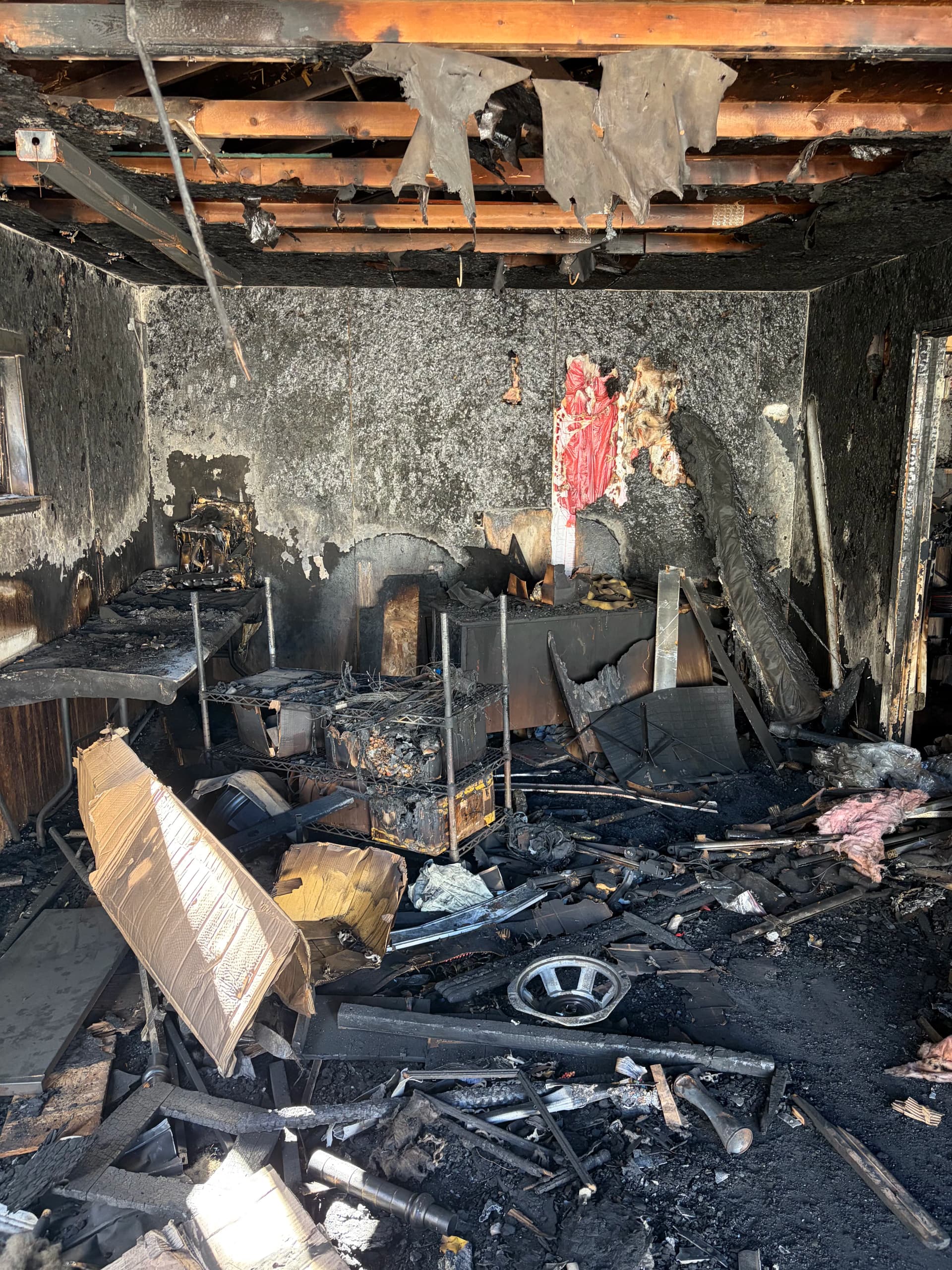 Gallery photos for Fire Damage Demo and Debris Removal in Sandy Utah: Image #2