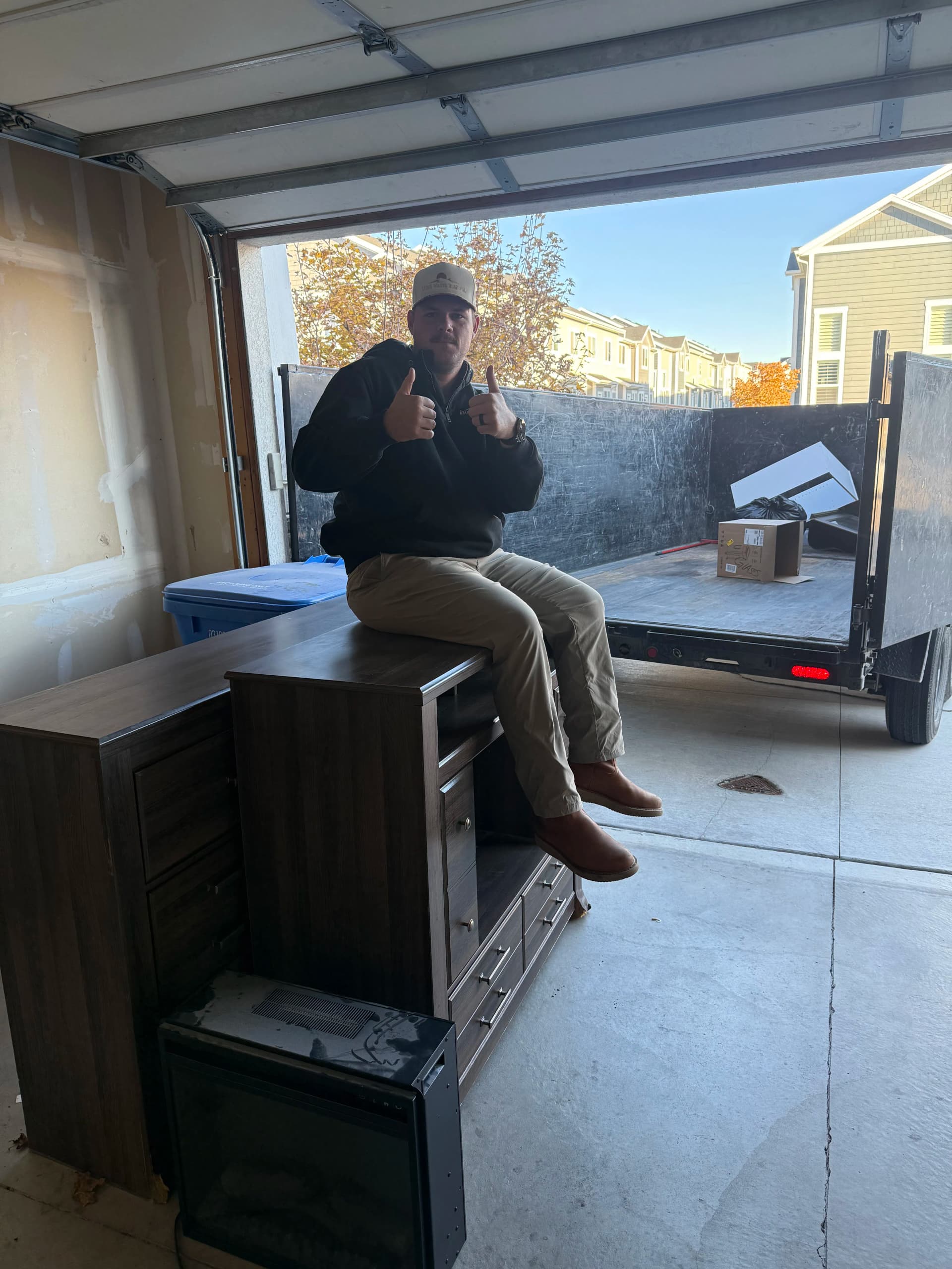 Old Furniture Cluttering Your Garage in Saratoga Springs? We Handle It image
